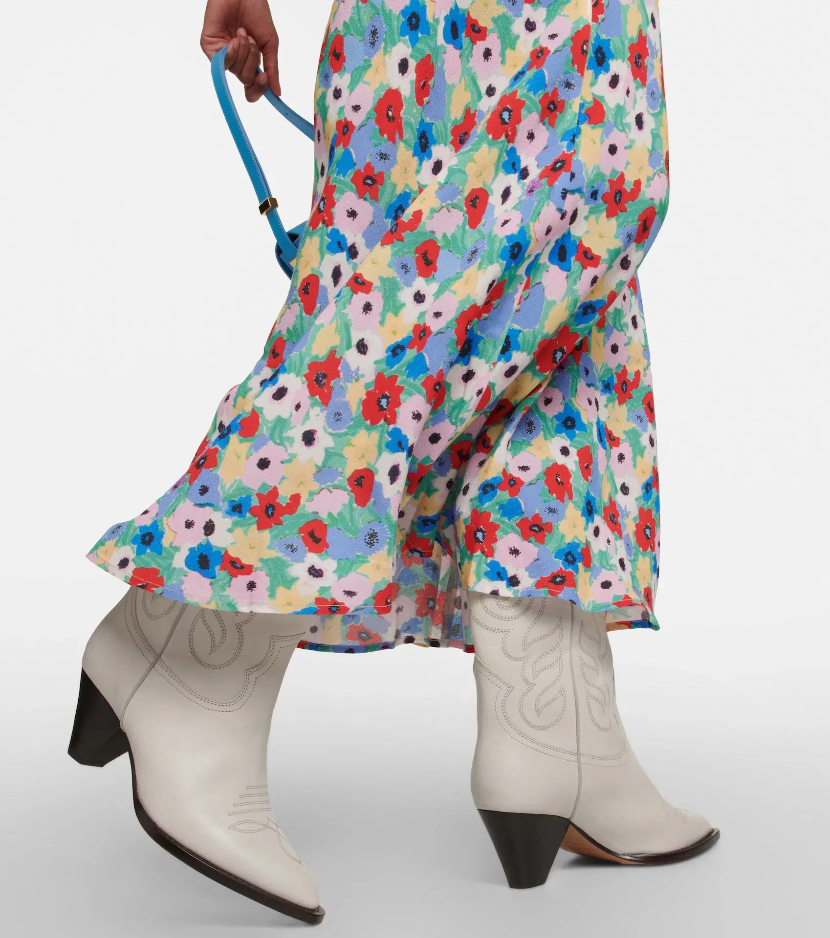 Rixo Zadie Floral Maxi Dress Size 12 - Image 4