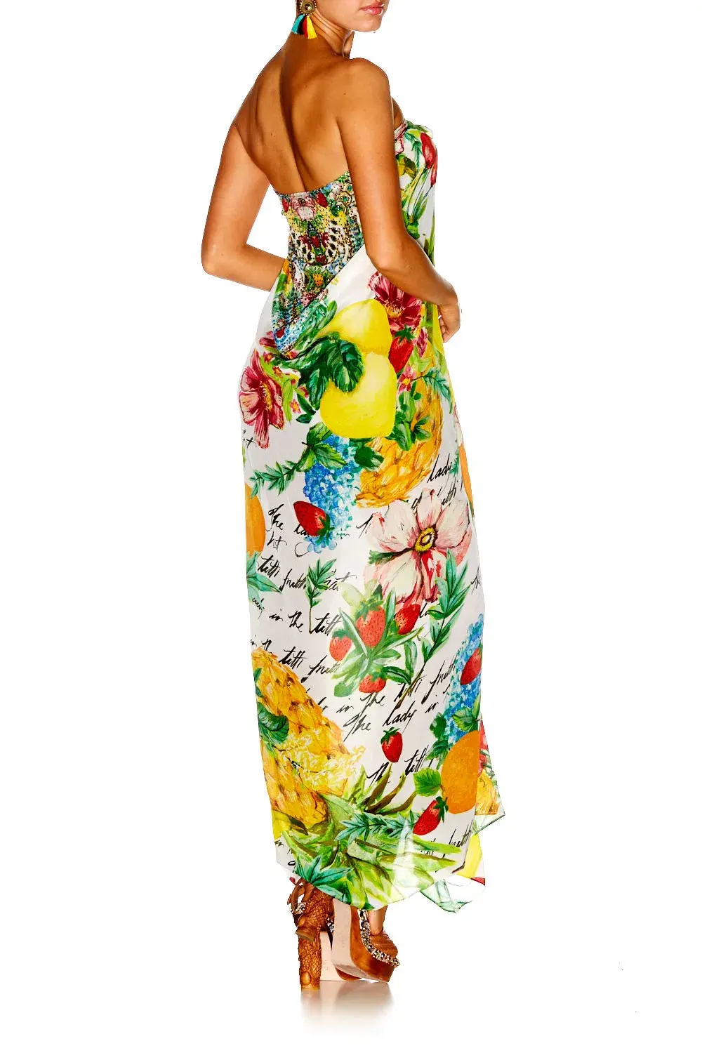 Camilla There's No Place Like Rio Round Neck Kaftan One Size - Image 5