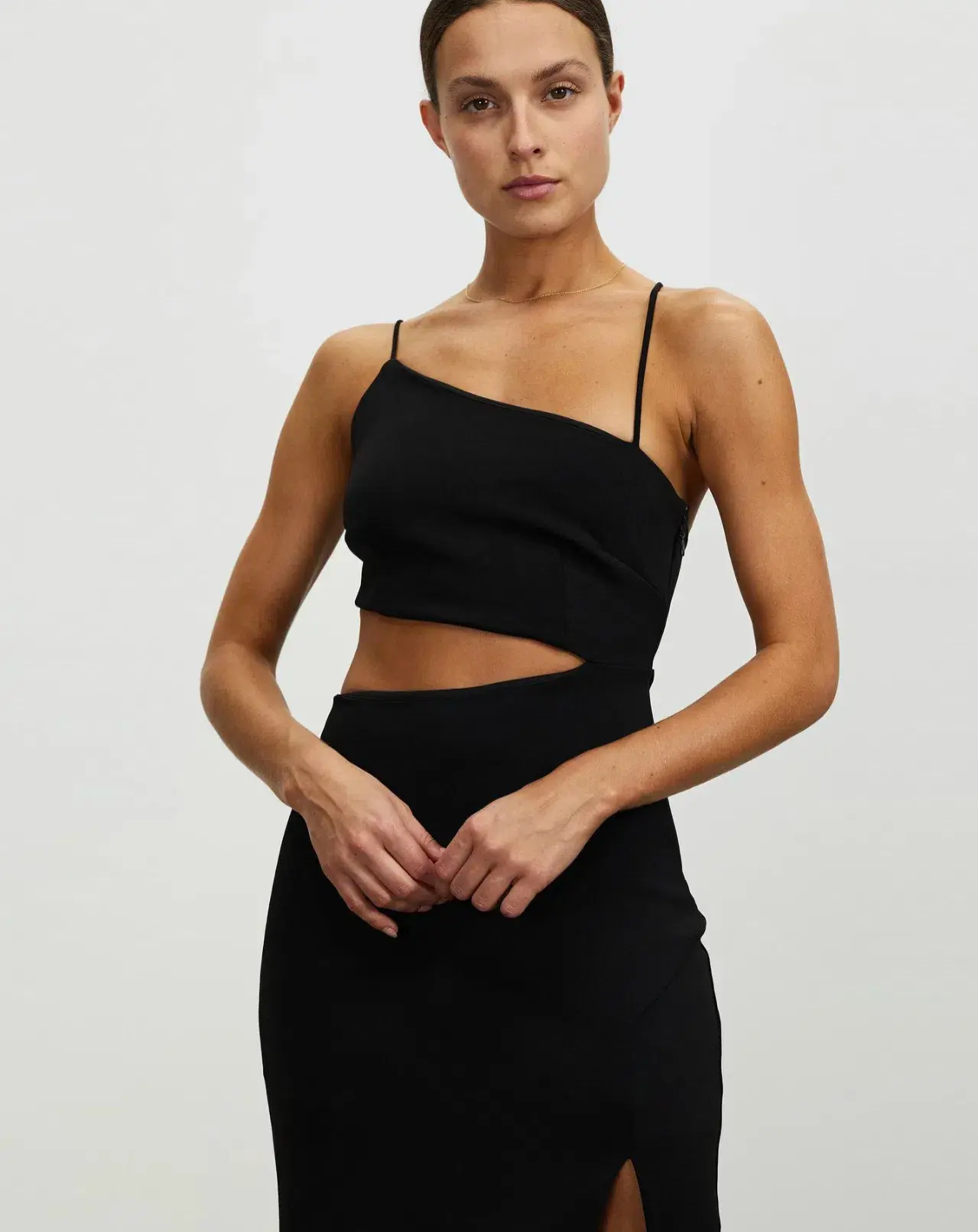 Lover Royce Midi Dress Black Size 6 - Image 3