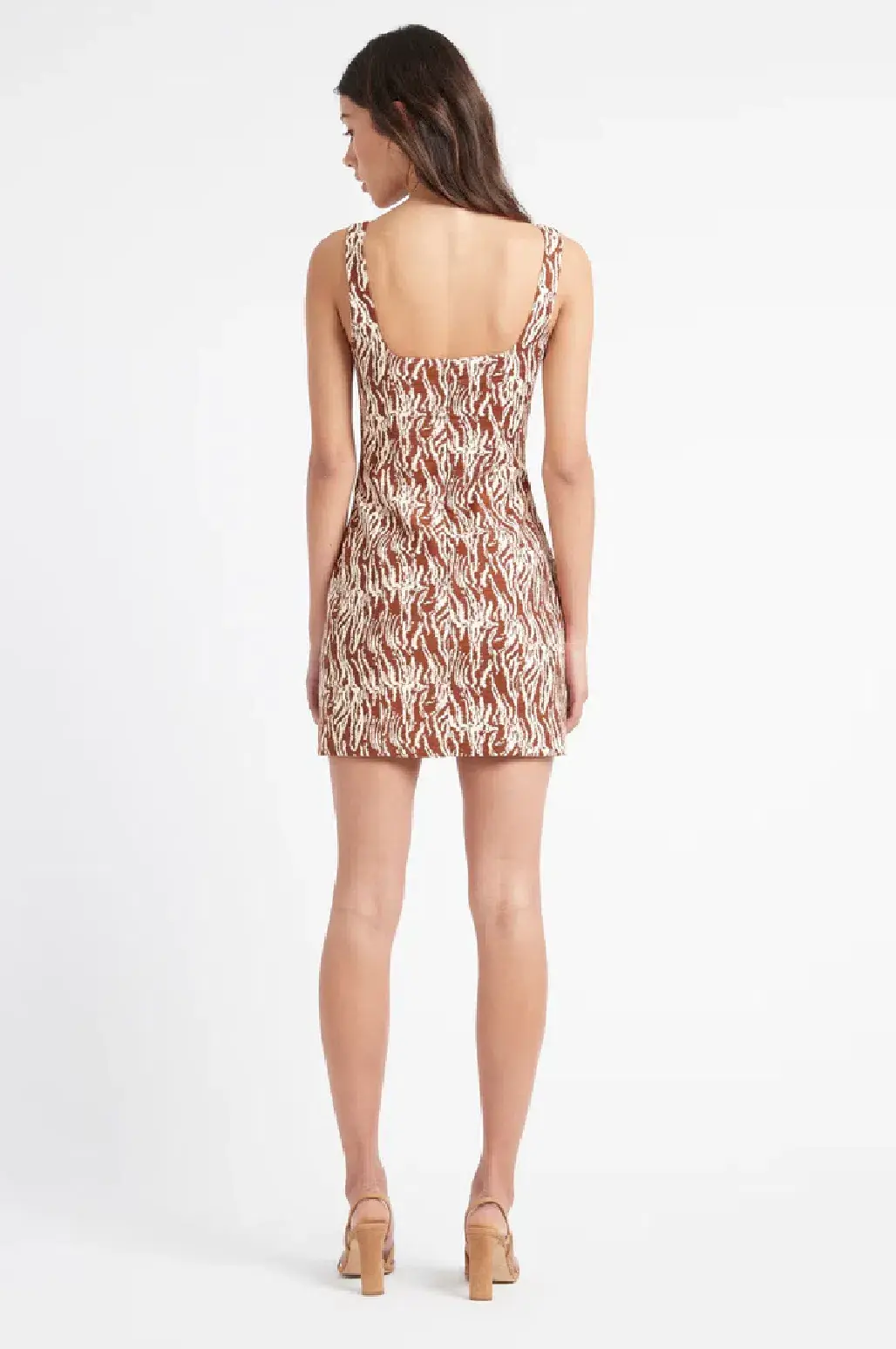 Kookai Reyna Mini Dress Print Size 8 for rent on The Volte - main image