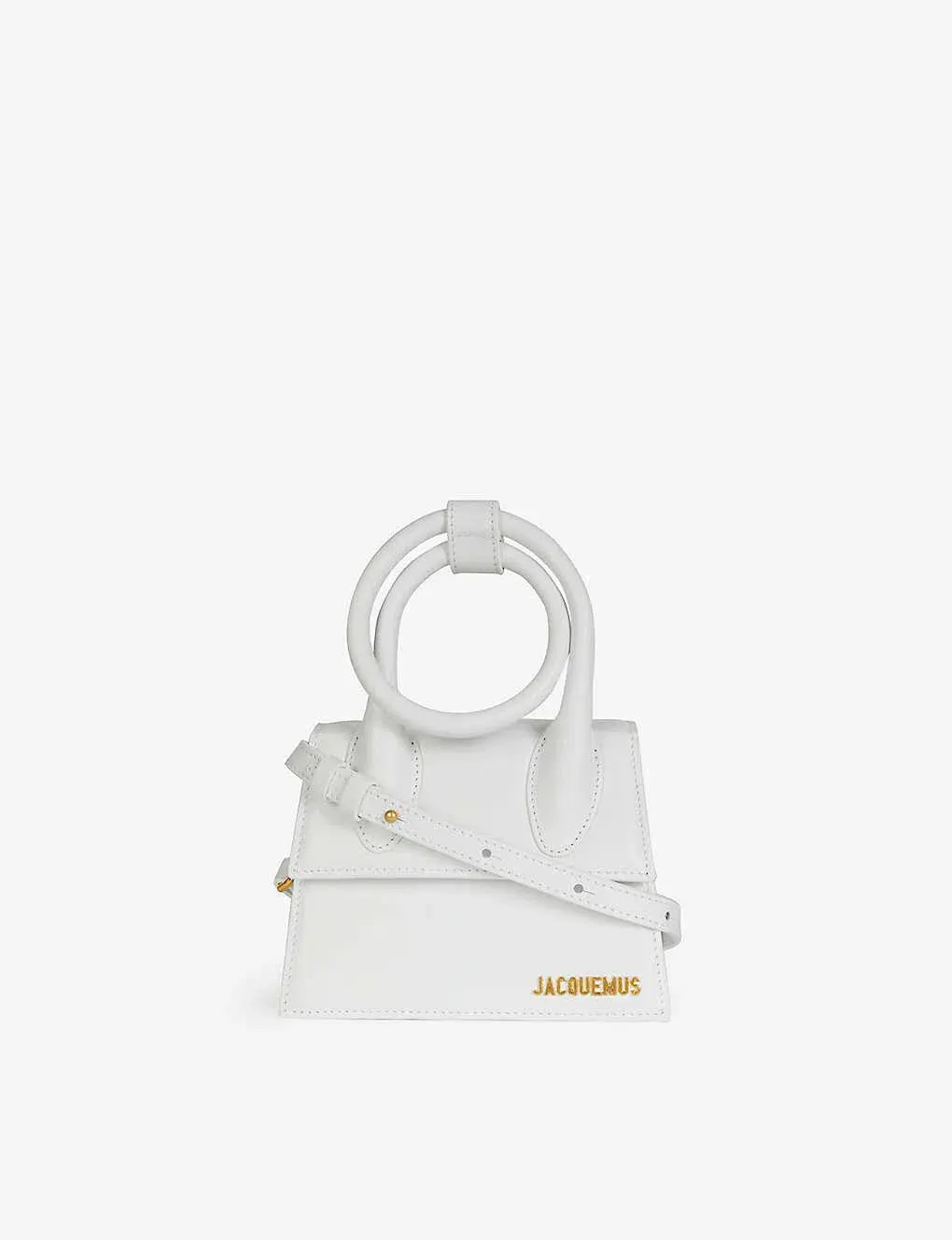 Jacquemus Le Chiquito Noeud Handbag White - Image 1
