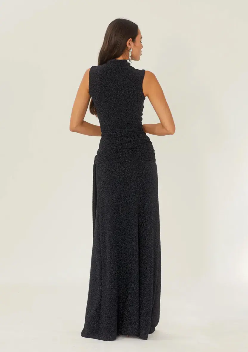 Arcina Ori Monica Dress Black Size S/AU 8 - Image 4