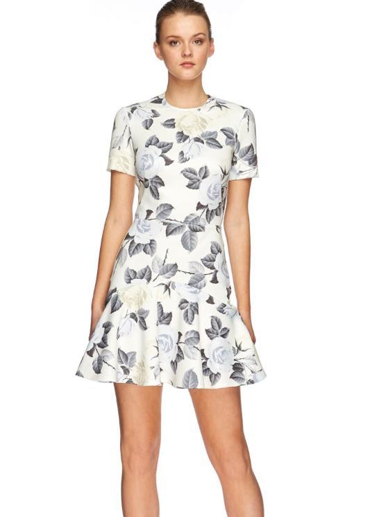 Lover Rosa Flip Mini Dress Print Size 6 for rent on The Volte - main image