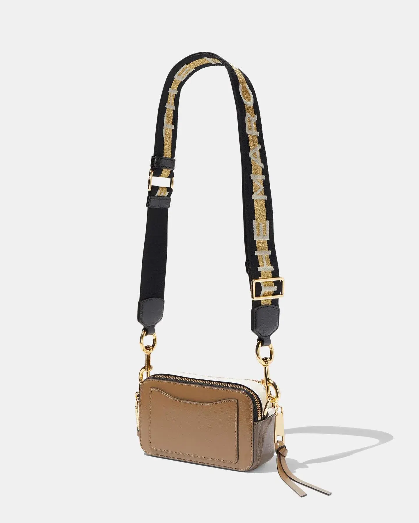 Marc Jacobs Snapshot Bag In French Grey Multi  - Image 2