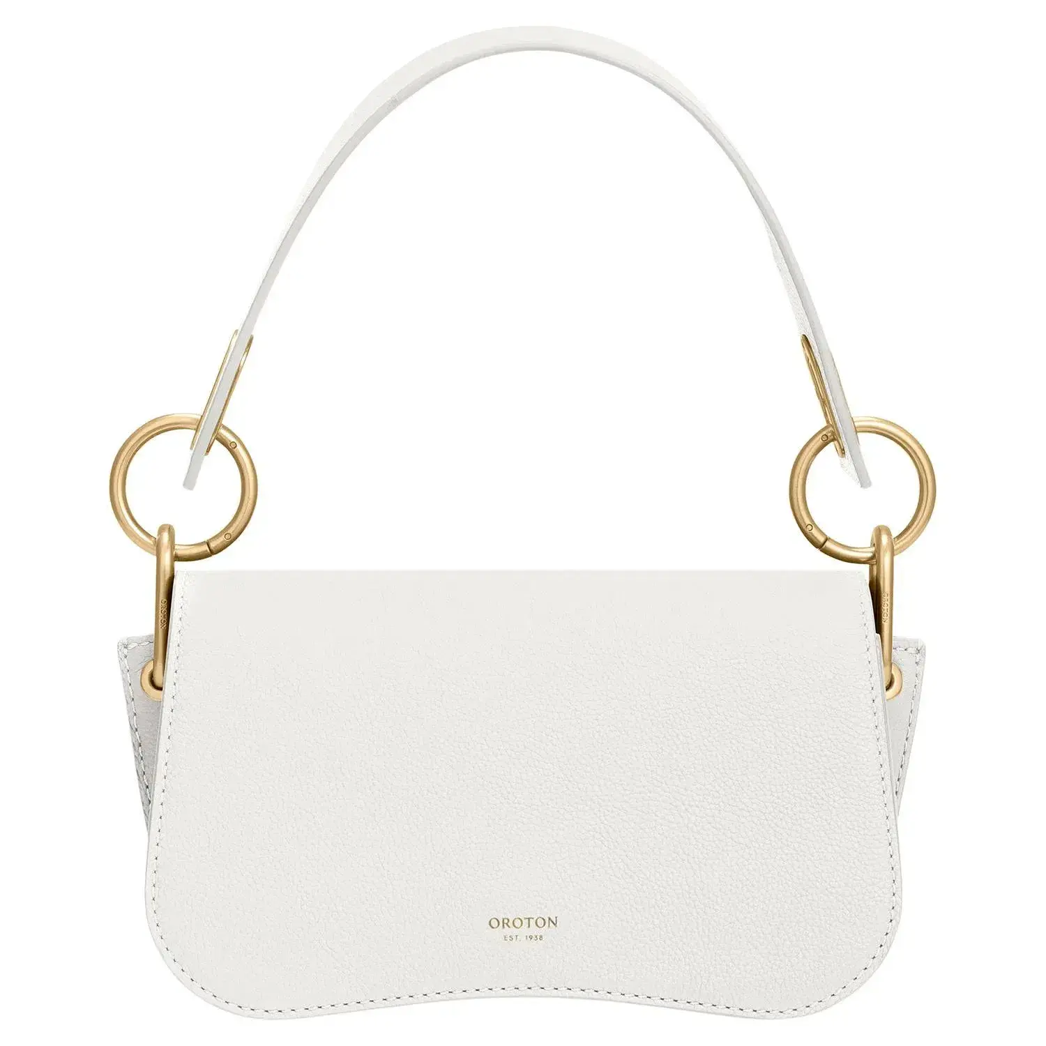 Oroton Liv Small Day Bag White  - Image 1