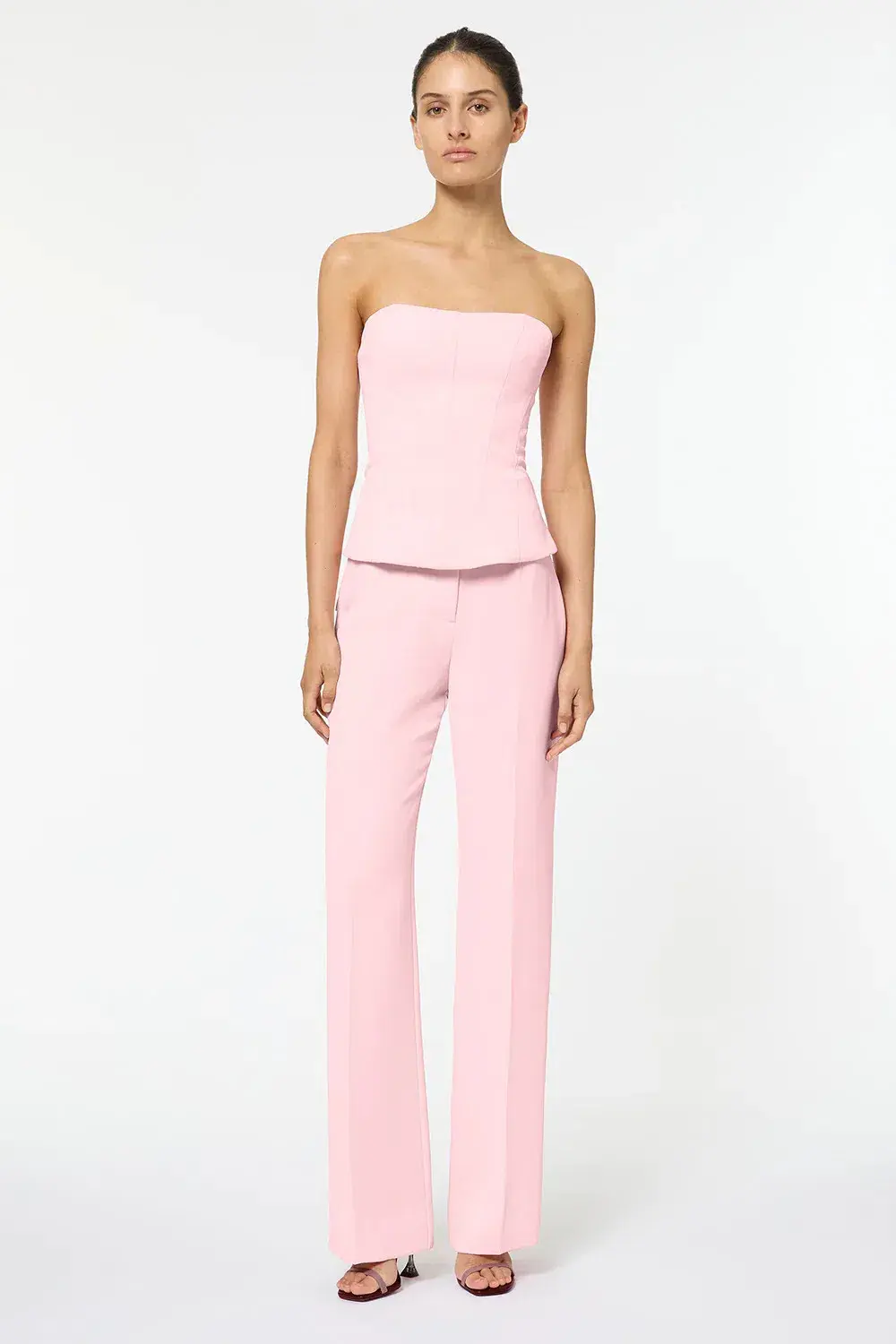Manning Cartell Editors Pick Top and Pants Set Pink Size AU 8 - Image 1