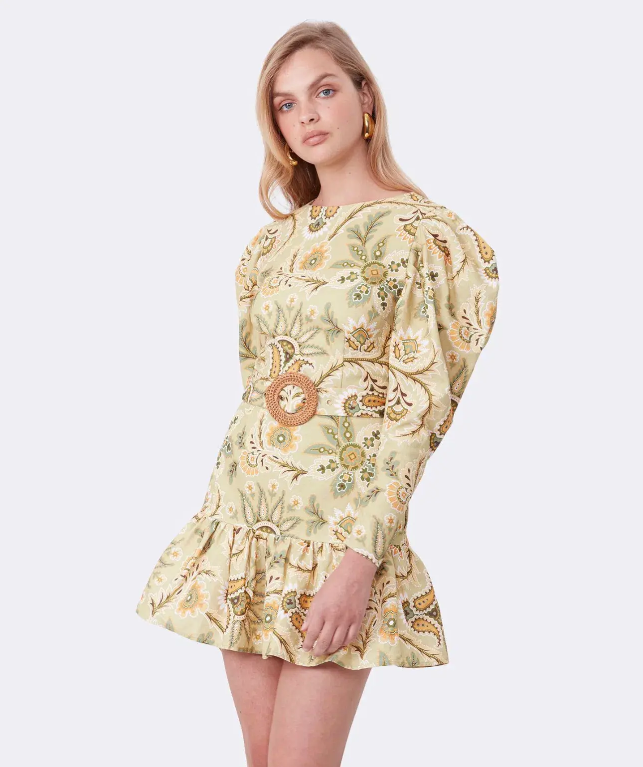 Torannce Edie All Day Dress Green/Print Size 12 - Image 4