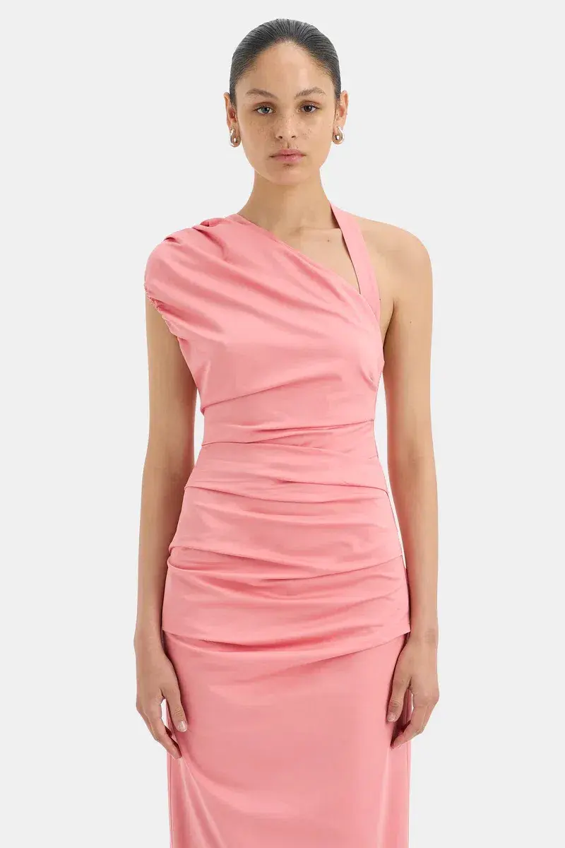 Sir the Label Giacomo Gathered Gown Pink Size 6  - Image 2