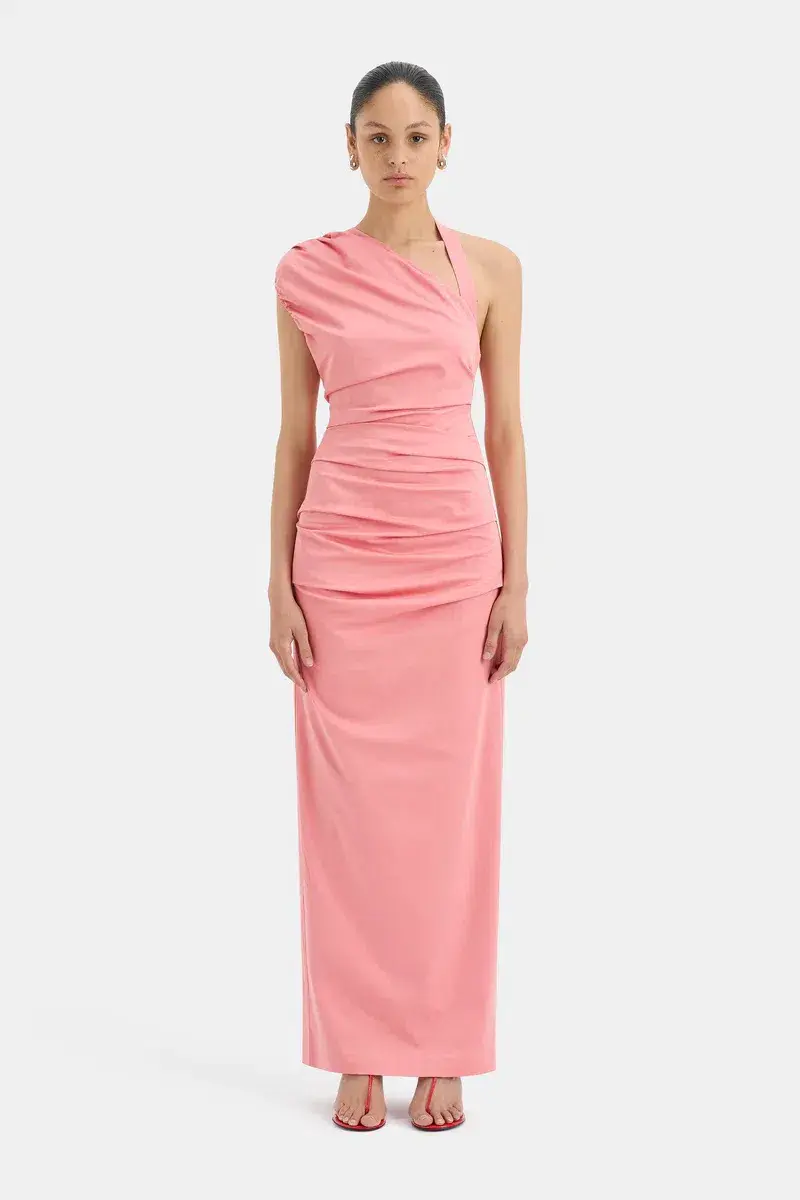 Sir the Label Giacomo Gathered Gown Pink Size 6  - Image 1