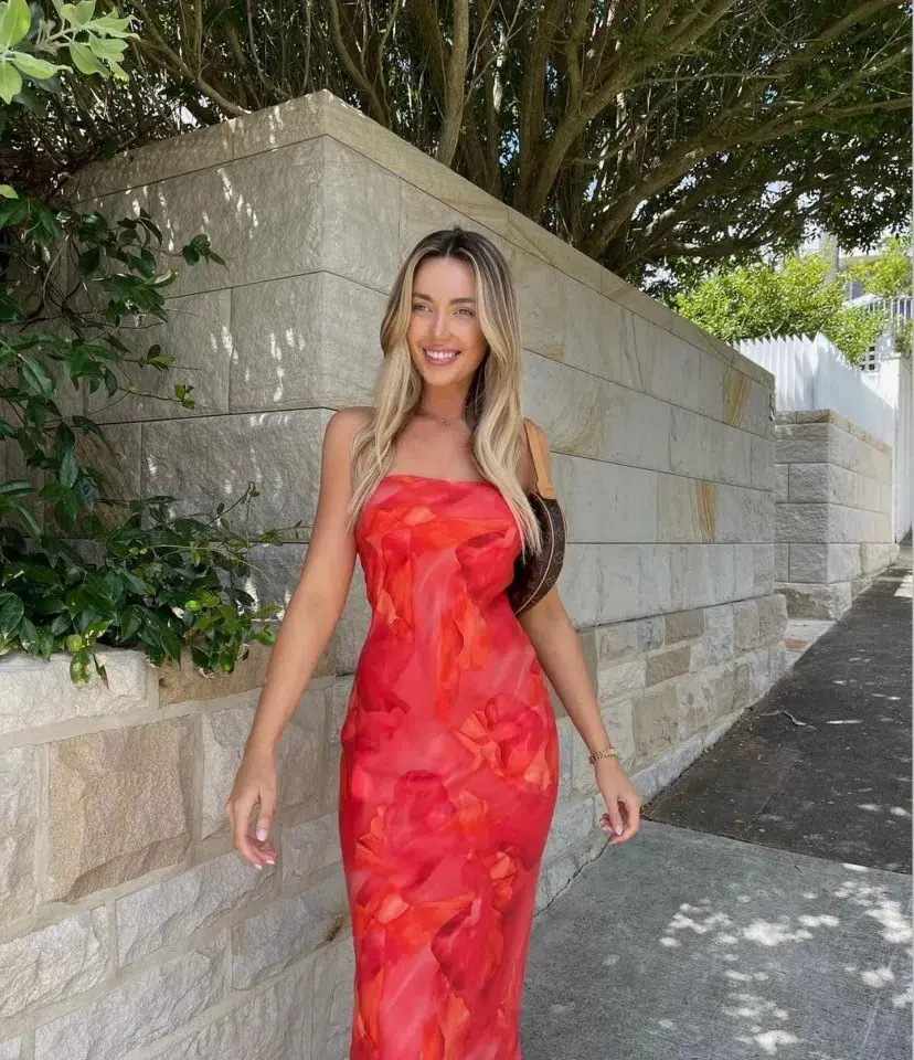 Kookai Zya Slip Dress Floral Size 6 for rent on The Volte - main image