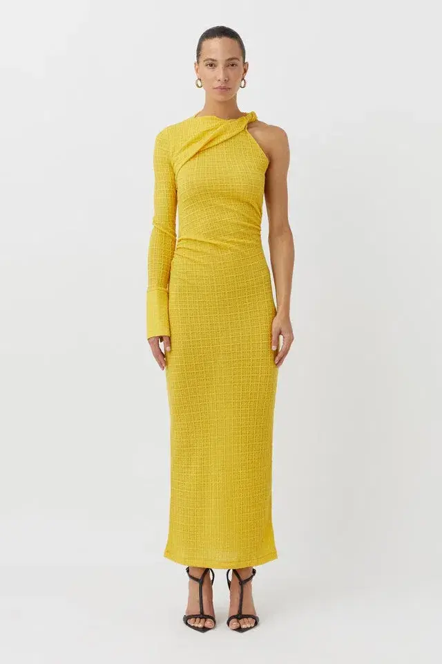 Camilla and Marc Cypress Dress Yellow Size 6 - Image 1