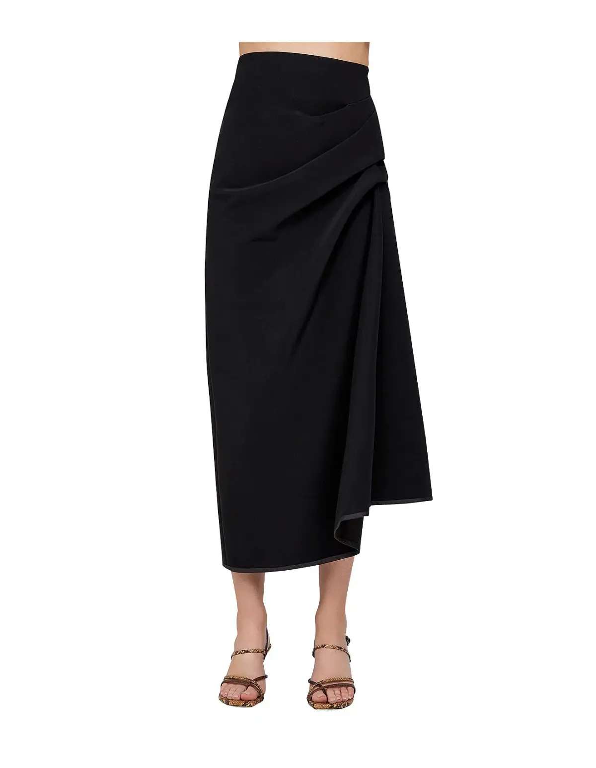 Acler Thistle Top and Skirt Set Black Size 14 - Image 3