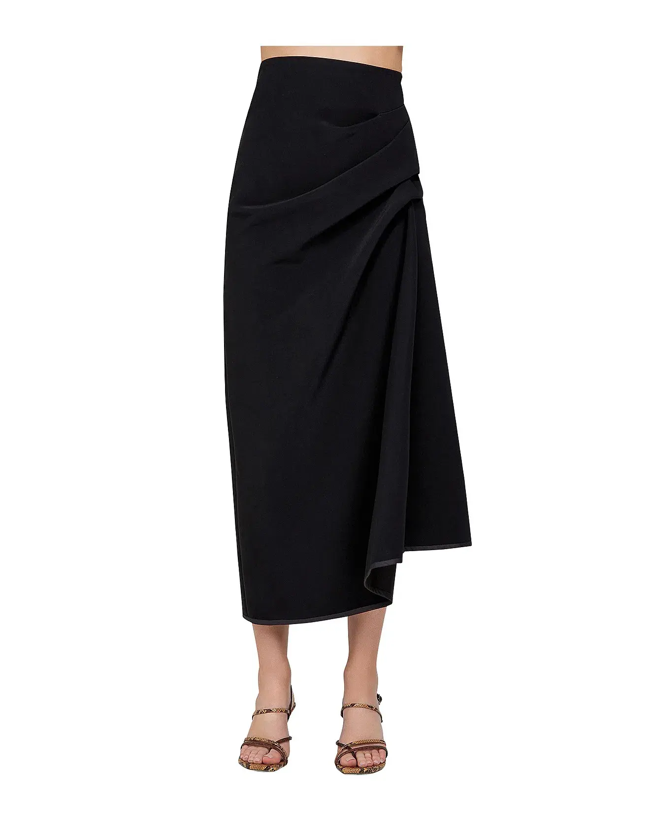 Acler Thistle Top and Skirt Set Black Size 14 - Image 3
