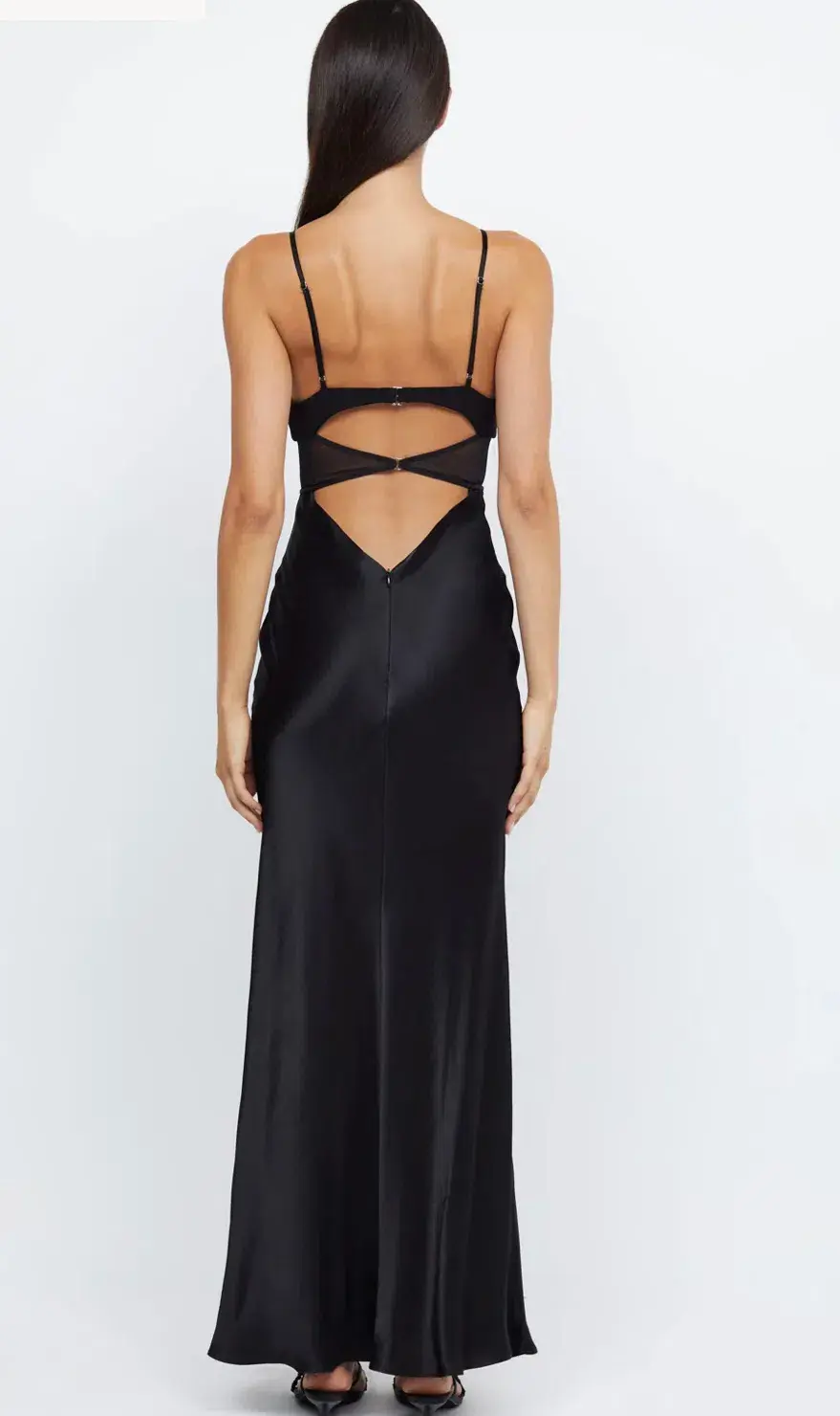 Bec & Bridge Ashton Cut Out Maxi Dress Black Size 8 - Image 3