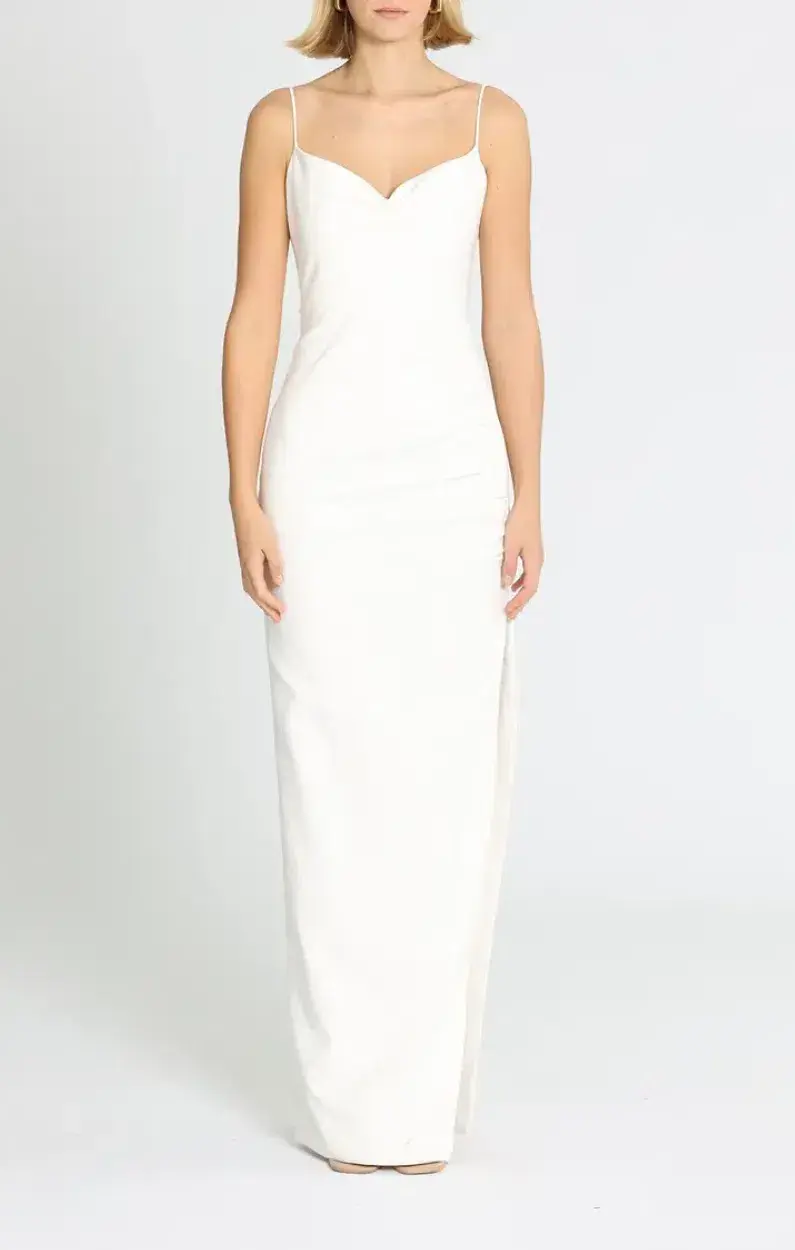 Likely NYC Celida Gown White Size 10 - Image 1