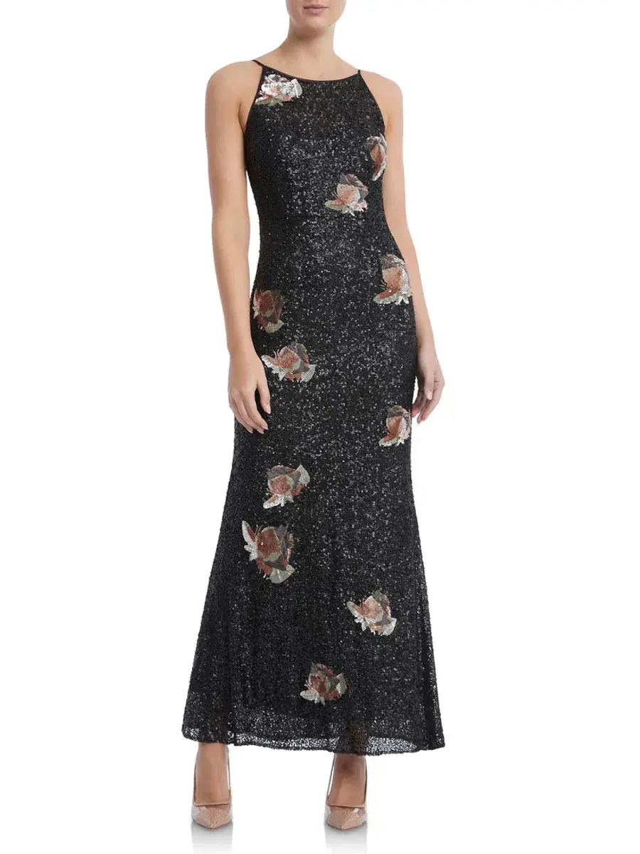Moss and Spy Greta Gown Black Size AU 12 - Image 1