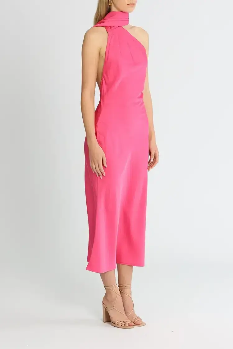 MISHA Vivica Dress Fuschia Pink Size 12 - Image 2