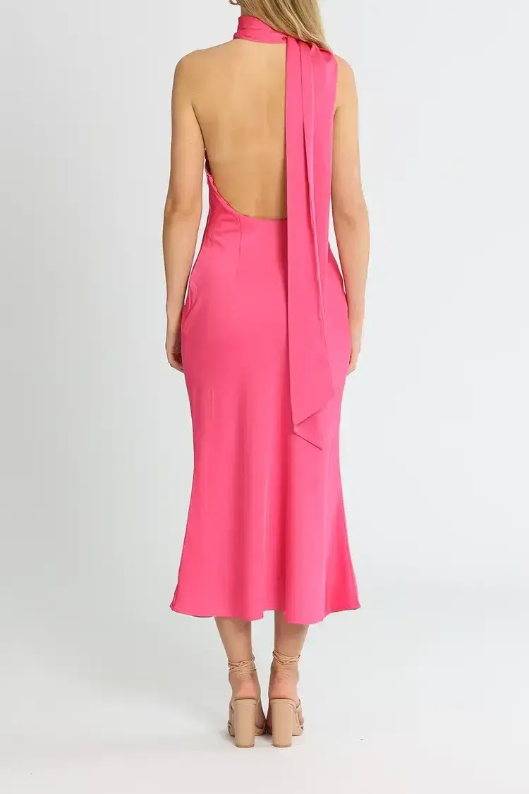 MISHA Vivica Dress Fuschia Pink Size 16 - Image 3