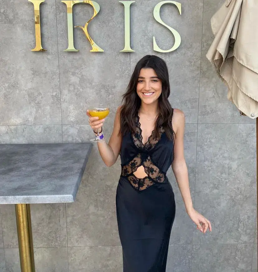 Sir The Label Aries Cut Out Gown Black Size 0 / AU 6 for rent on The Volte - main image