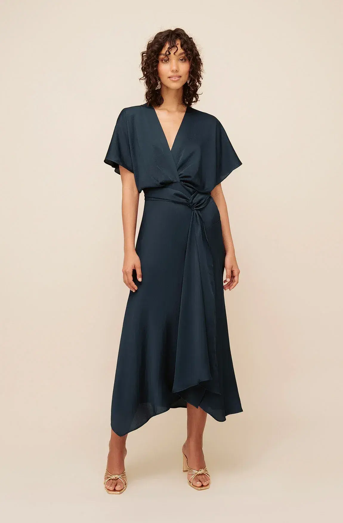 Sheike Wonderland Maxi Dress in Peacock Size 12 - Image 1