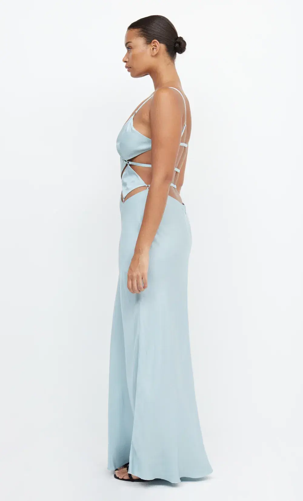 Bec & Bridge Diamond Days Strap Maxi Dress in Cloud Blue Size 12 for rent on The Volte - main image