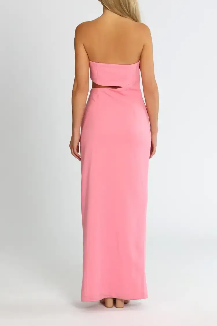 Misha Rowena Gown Blossom Pink Size 10/M - Image 3