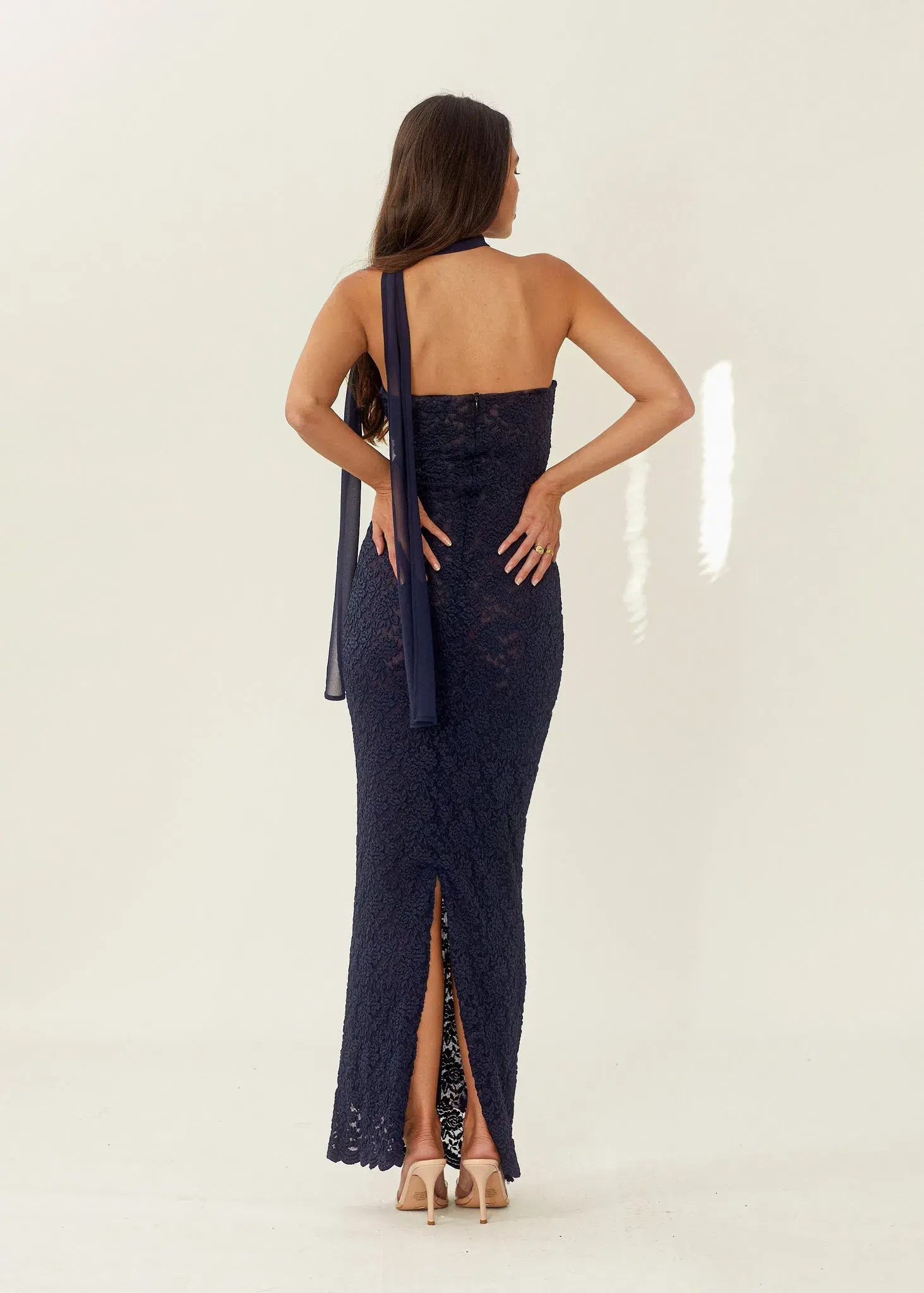 Arcina Ori Meredith Dress Navy Size XS/AU 6 - Image 2