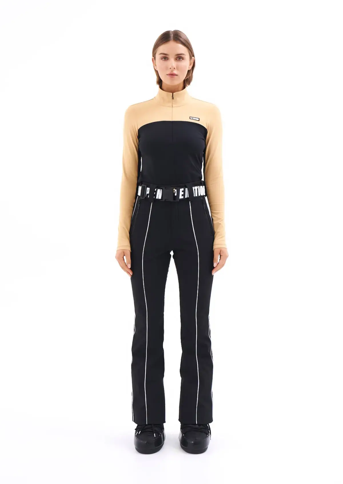 P.E Nation Solitude Flared Ski Pants Black Size S / AU 8 - Image 1