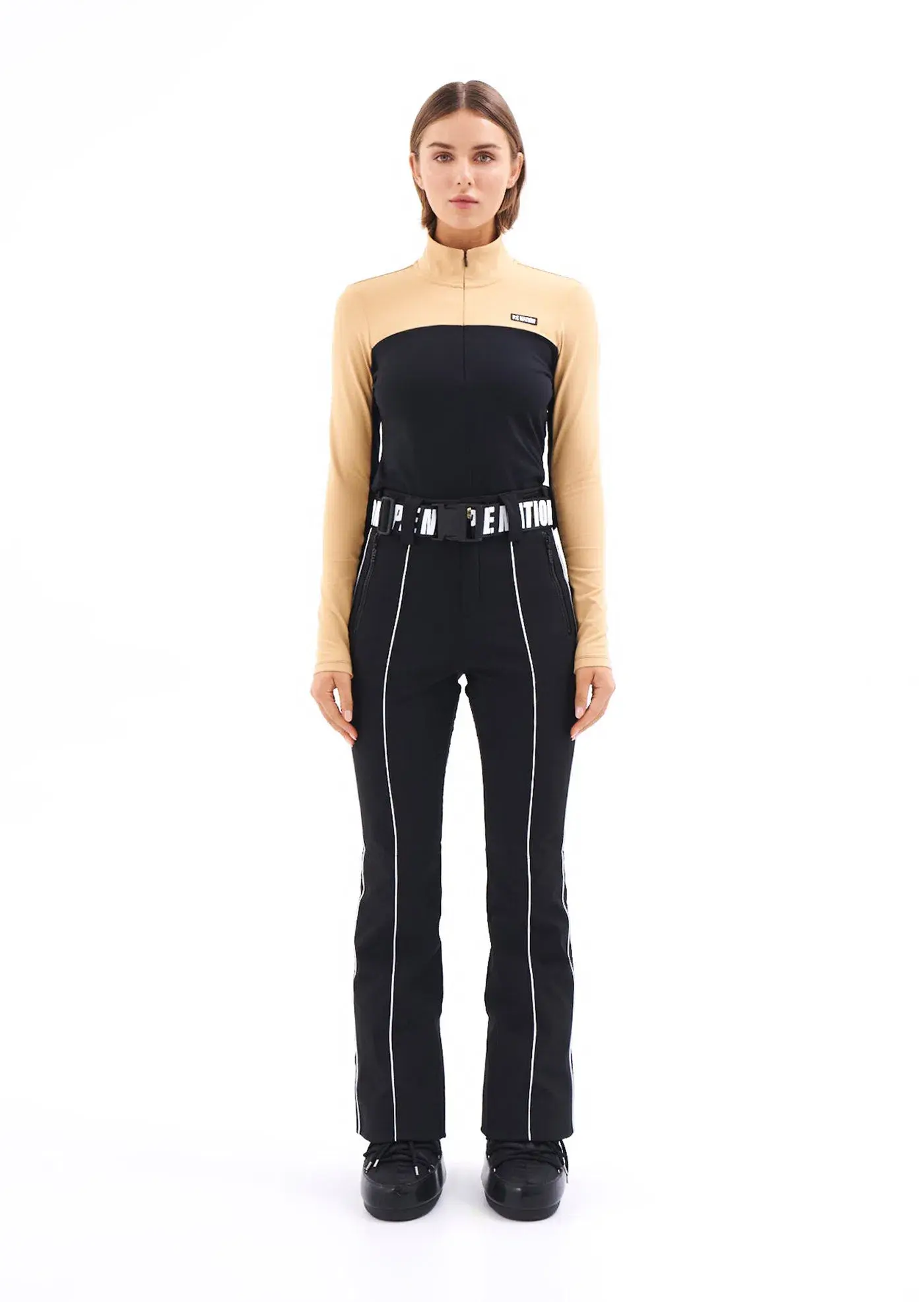 P.E Nation Solitude Flared Ski Pants Black Size S / AU 8 - Image 1