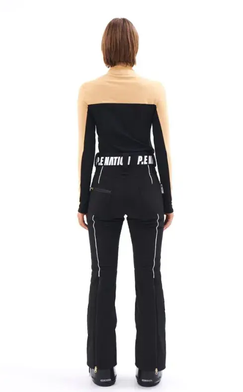 P.E Nation Solitude Flared Ski Pants Black Size S / AU 8 - Image 3