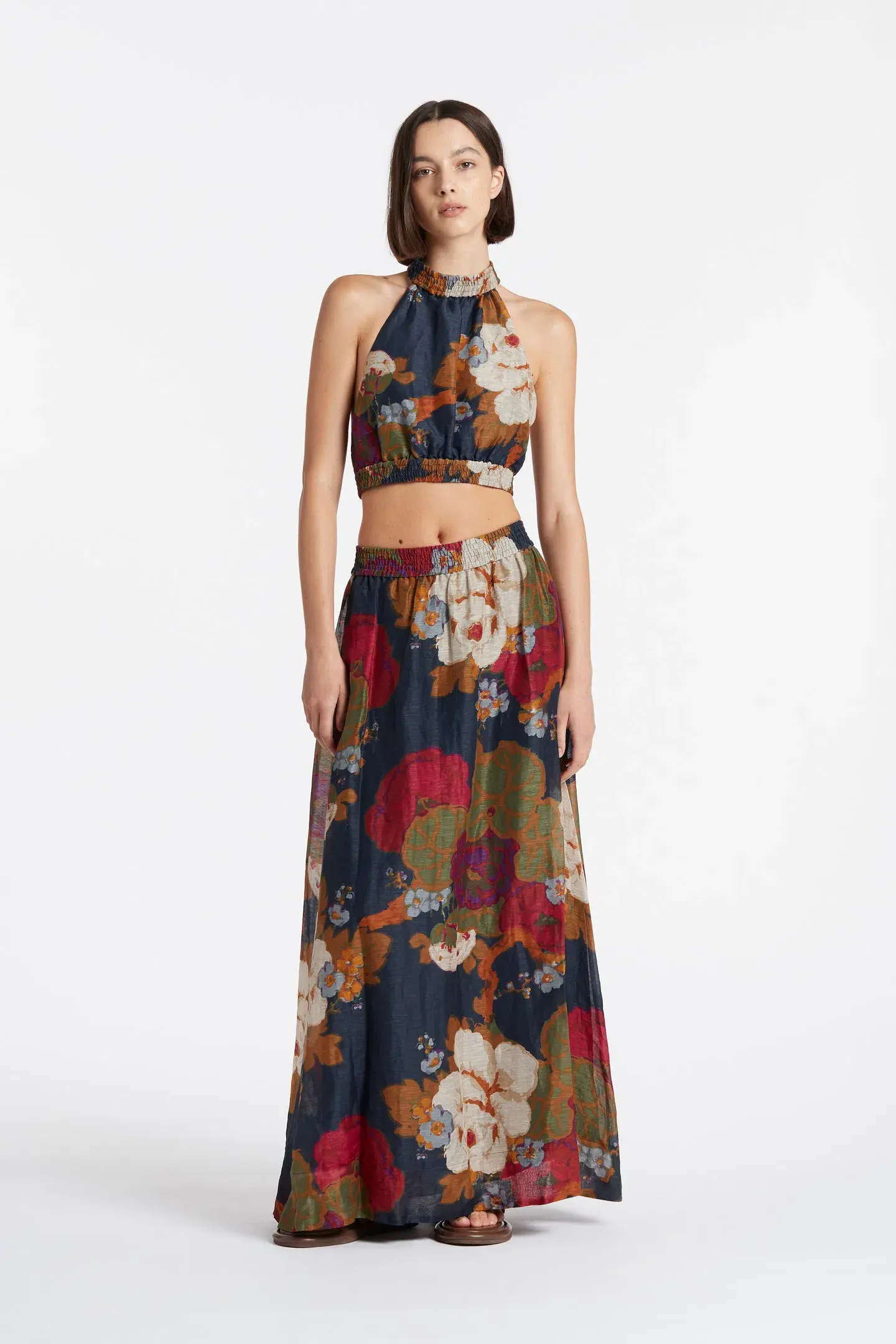 Sir The Label Bonita Halter Top Floral Size 1 / AU 8 - Image 1