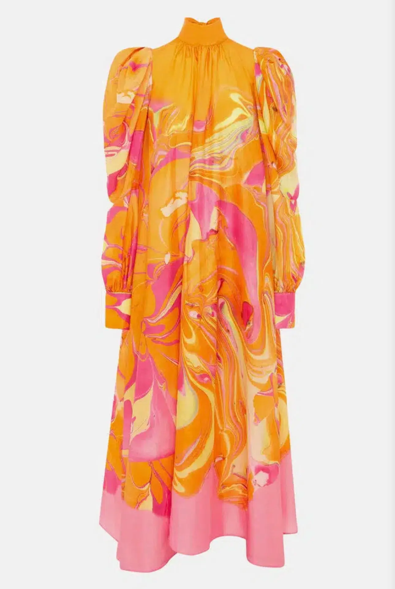 Alemais  Luca Long Sleeve Midi Dress Multi  Size 8 - Image 7
