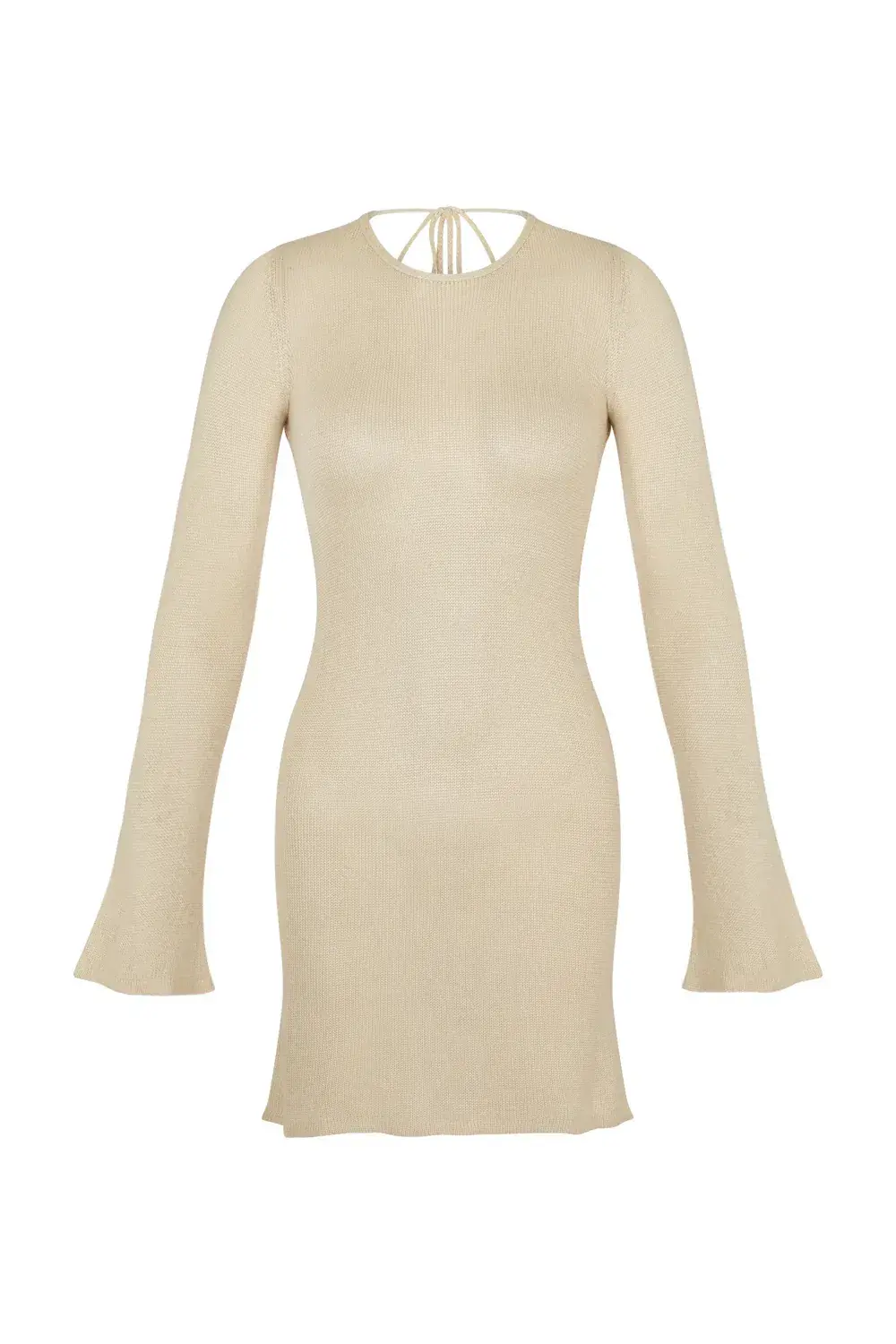 Flook The Label Elysia Mini Dress in Vanilla Size S / AU 8 - Image 2