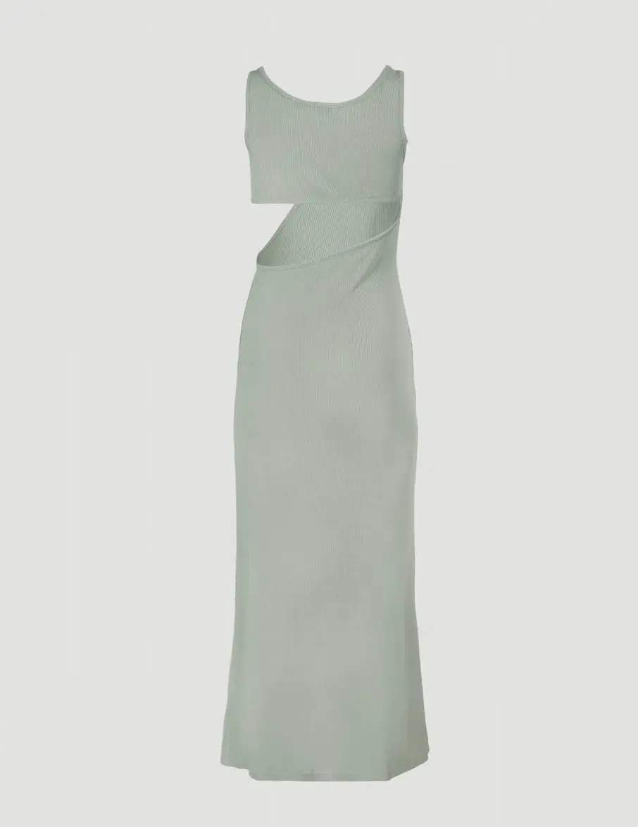 Christopher Esber Disconnect S Buckle Split Dress Mint Size 8 - Image 4