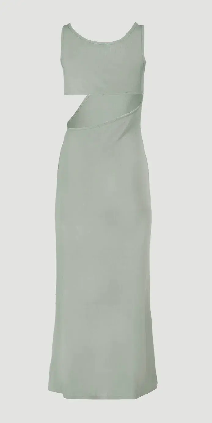Christopher Esber Disconnect S Buckle Split Dress Mint Size 8 - Image 2