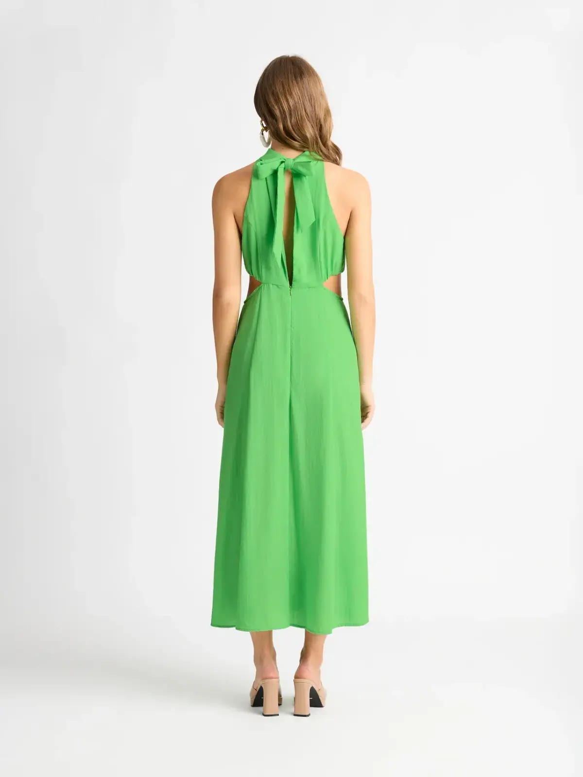 Sheike Elevate Midi Dress Green Size 10  - Image 2
