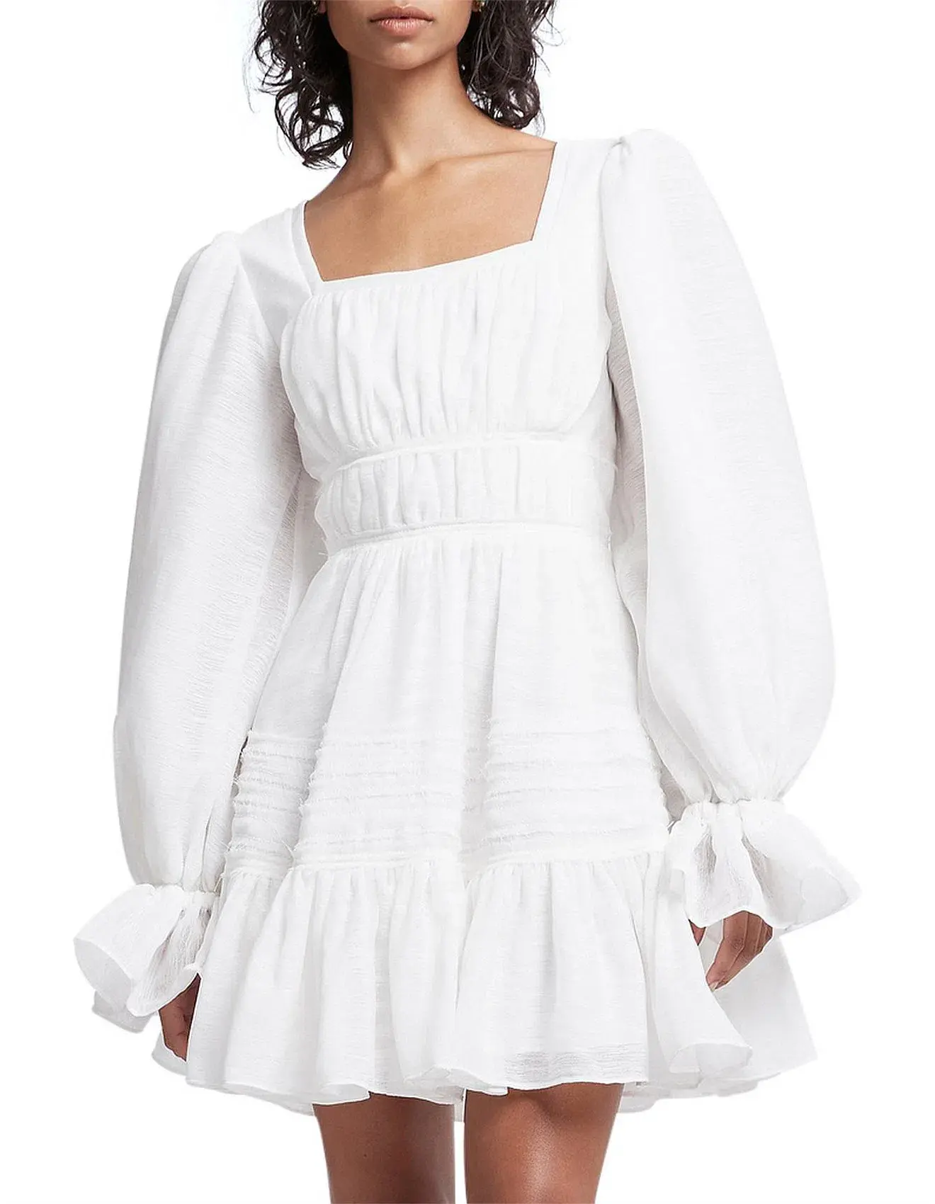 Aje Impression Dress White Size AU 10 - Image 6