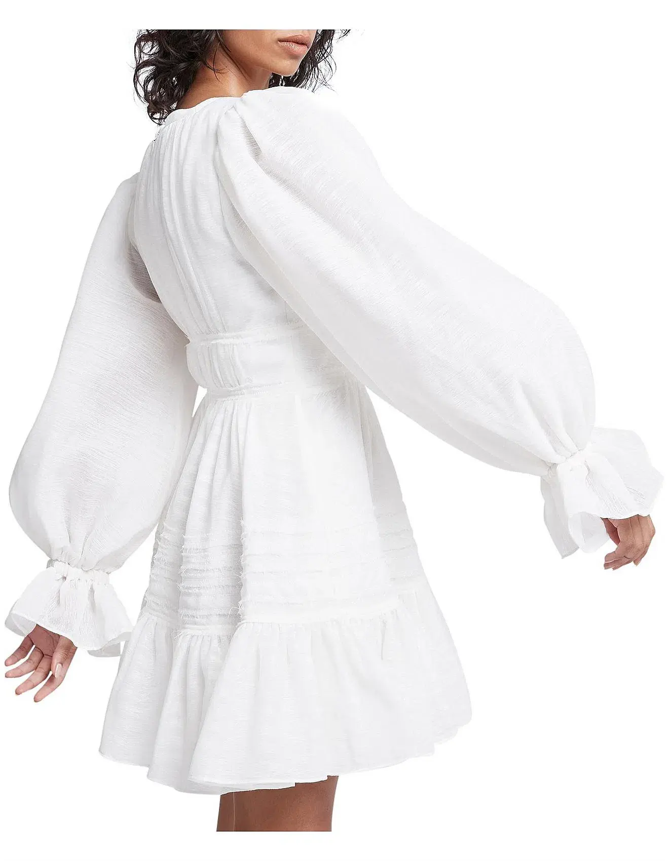Aje Impression Dress White Size AU 10 - Image 5