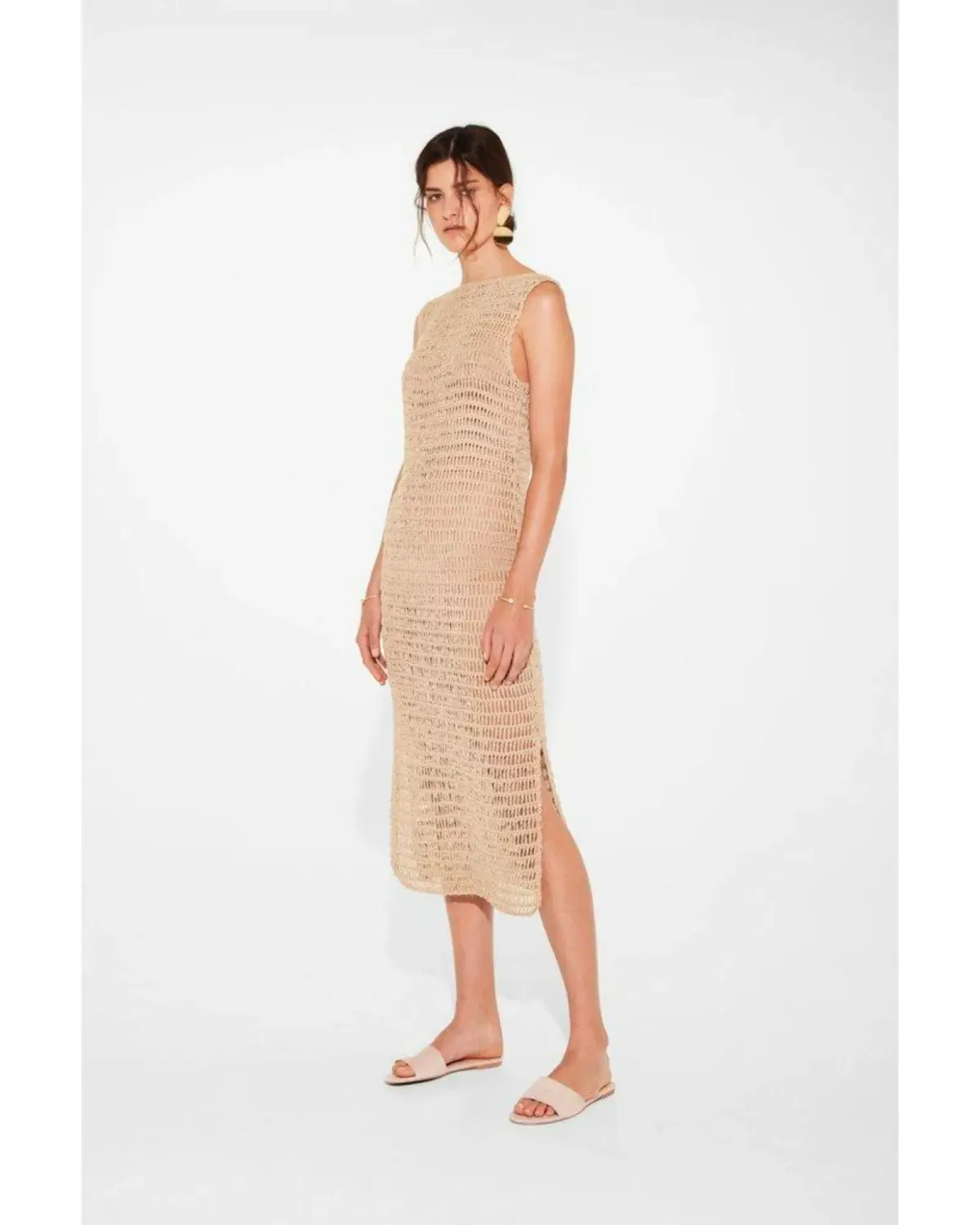 Sir The Label Edie Maxi Dress Nude Size 2 / AU 10 - Image 1