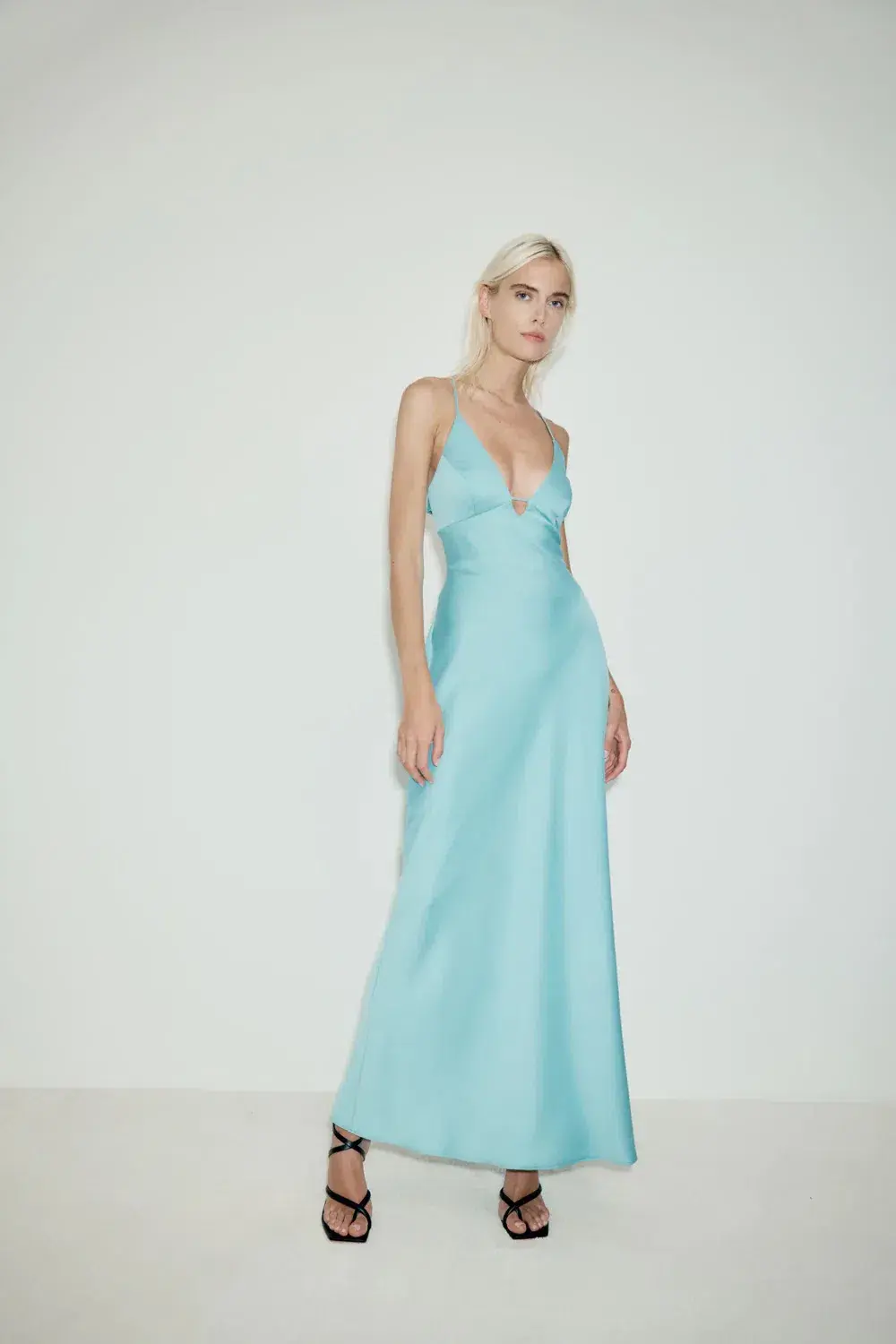 Manning Cartell Time to Shine Maxi Dress in Sky Blue Size 6 - Image 5