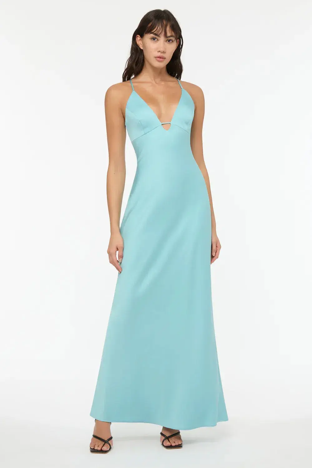 Manning Cartell Time to Shine Maxi Dress in Sky Blue Size 6 - Image 1