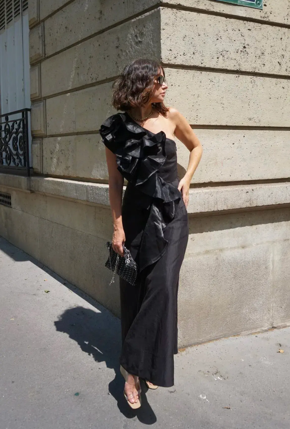 Aje Adelia Midi Dress Black  Size 10 - Image 3