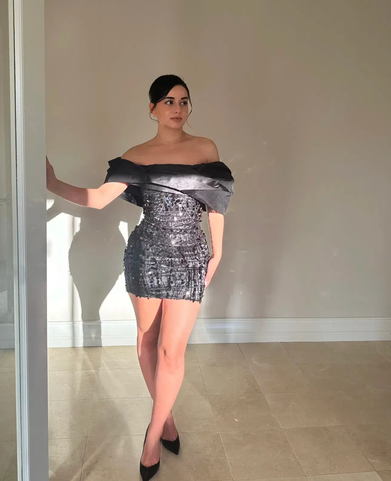 Eliya the Label Bianca Dress Black Size 6 - Image 5