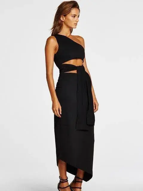 Maurie & Eve After Midnight Dress In Black Size 8  - Image 1