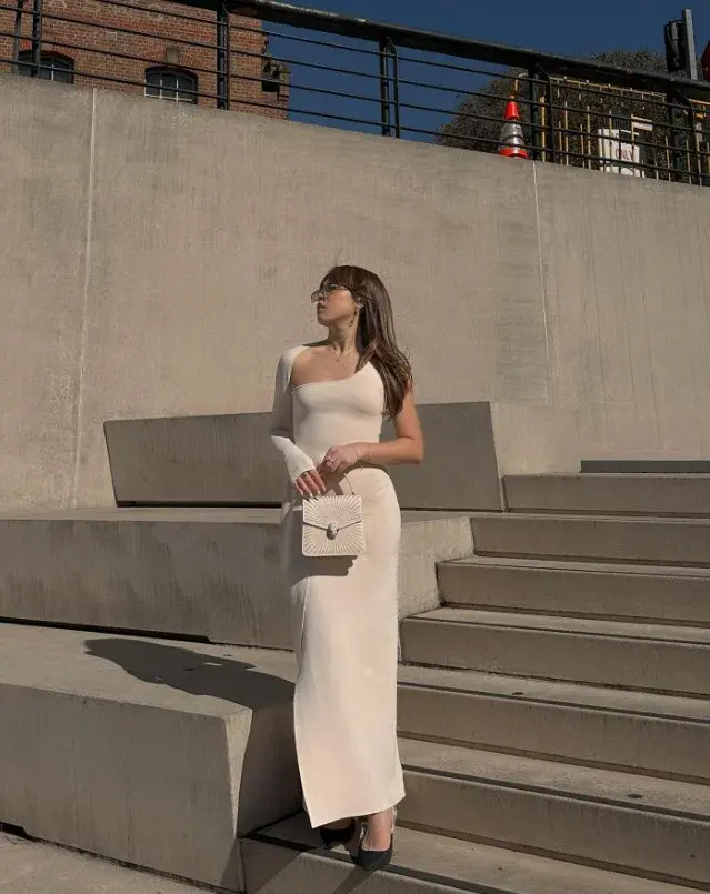 Sir The Label Manifesto Sleeve Midi Dress in Butter Size 1 / AU 8 - Image 4