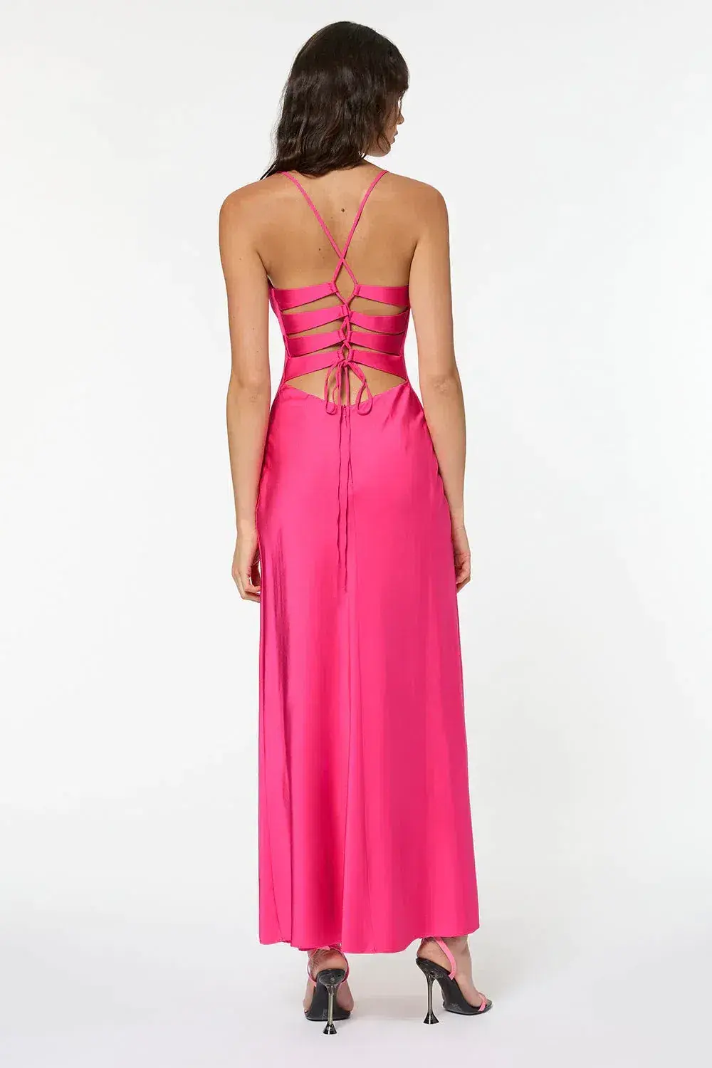 Manning Cartell Time To Shine Maxi Dress in Pink Size 10 - Image 4