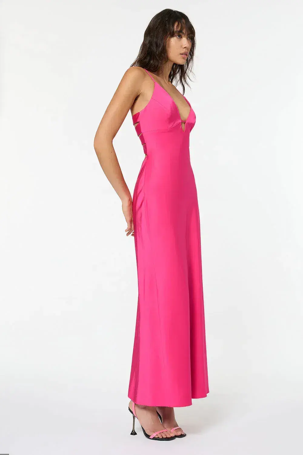 Manning Cartell Time To Shine Maxi Dress in Pink Size 10 - Image 2
