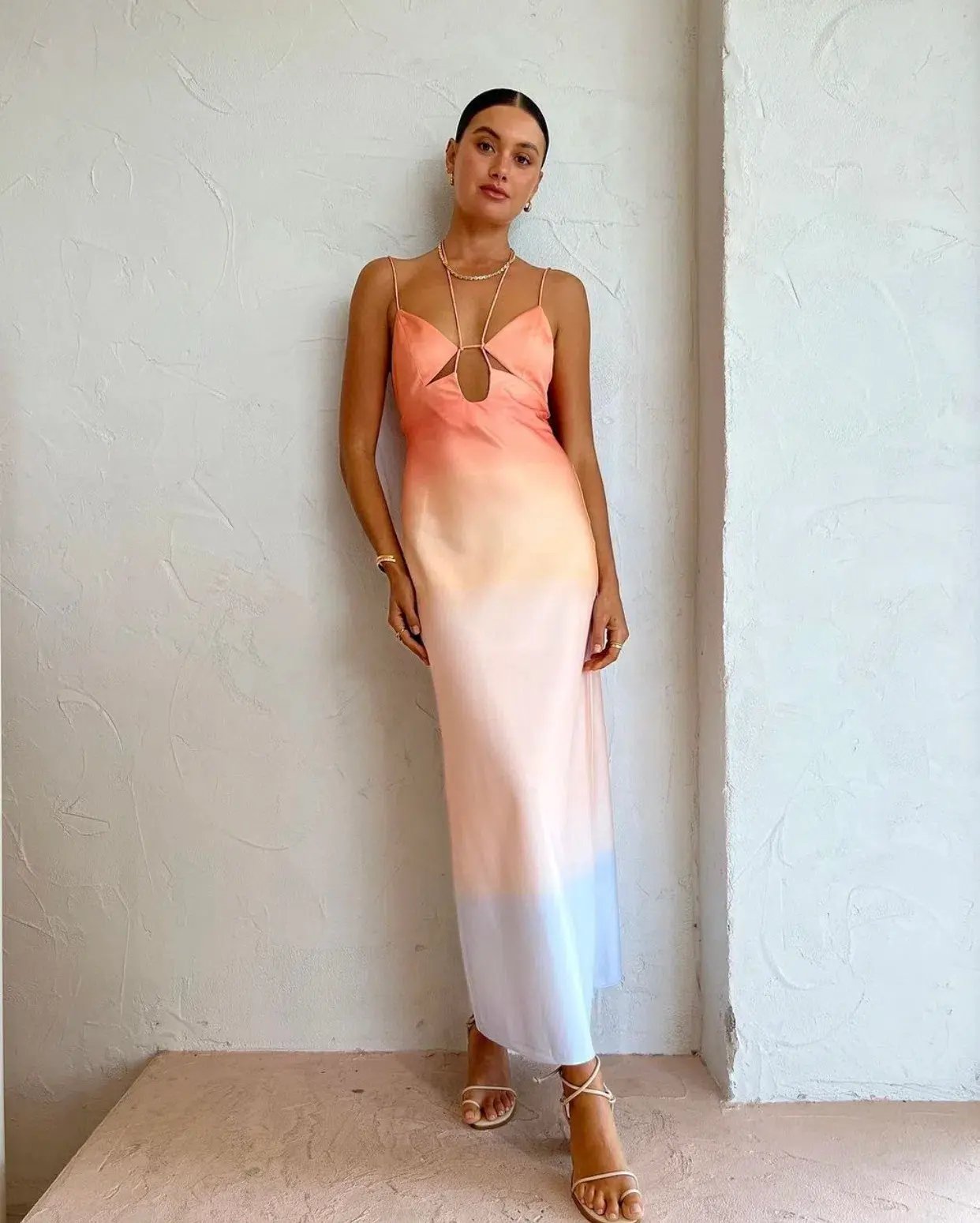 Significant Other Karli Midi Dress Horizon Size 6 - Image 2