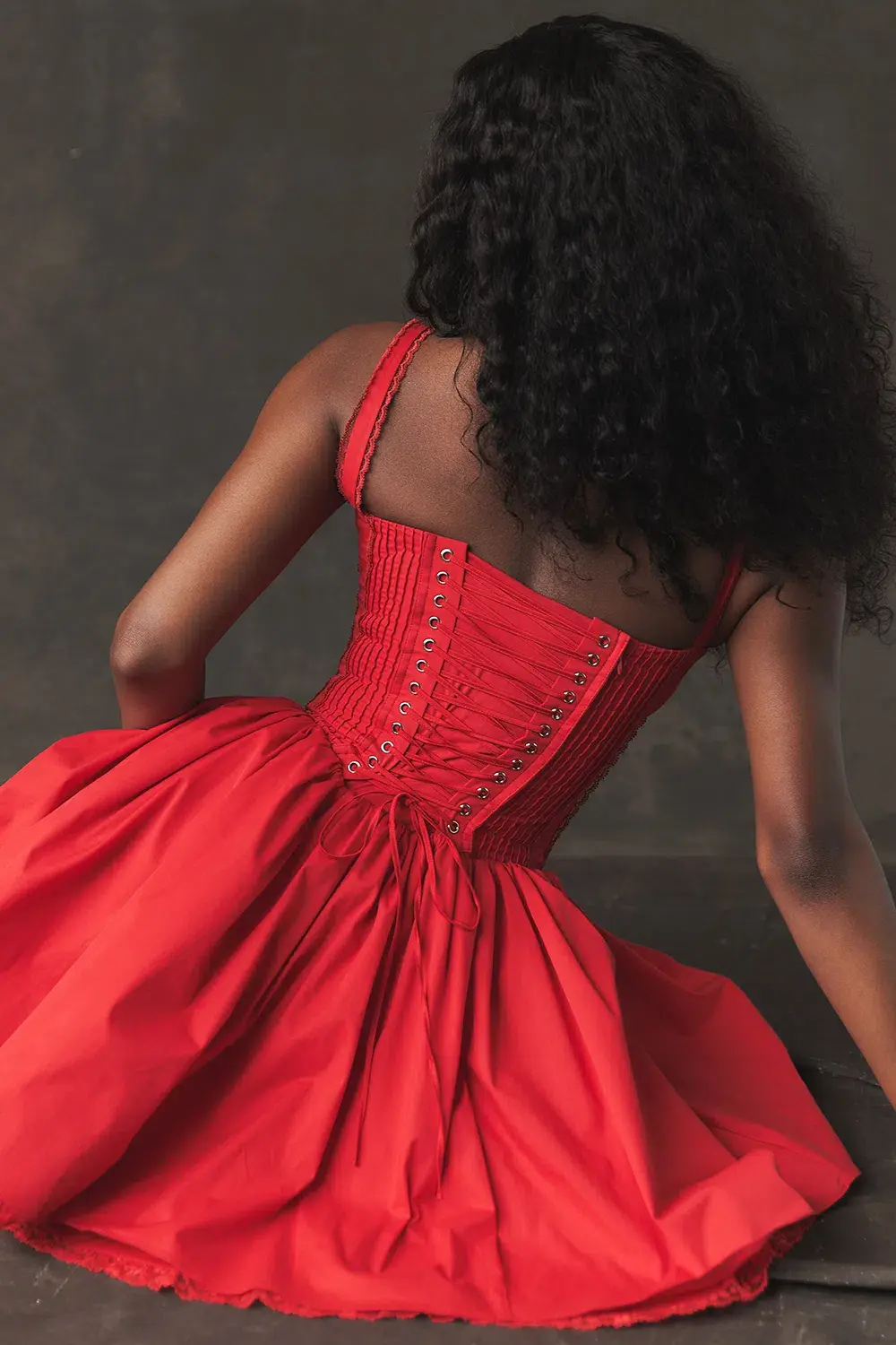 House Of CB Pietra Corset Mini Dress Red Size M / AU 10 (Longer length) - Image 7
