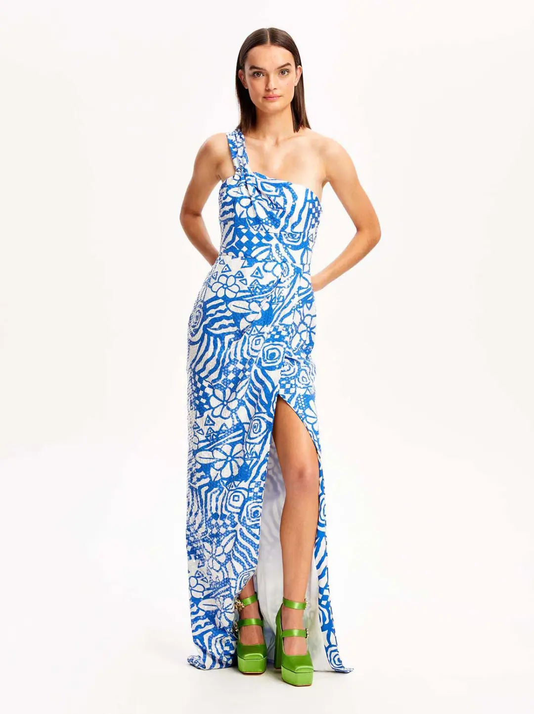 Alice McCall Daisy Daze Gown in Royal Size 8 AU for rent on The Volte - main image